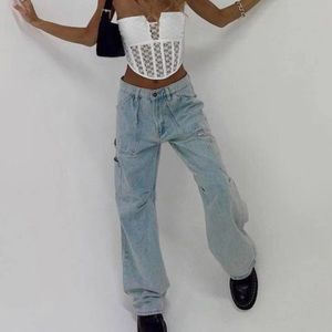 Lioness Jeans Cargo Carpenter XS Miami Vice